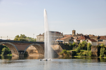 La ville de Bergerac